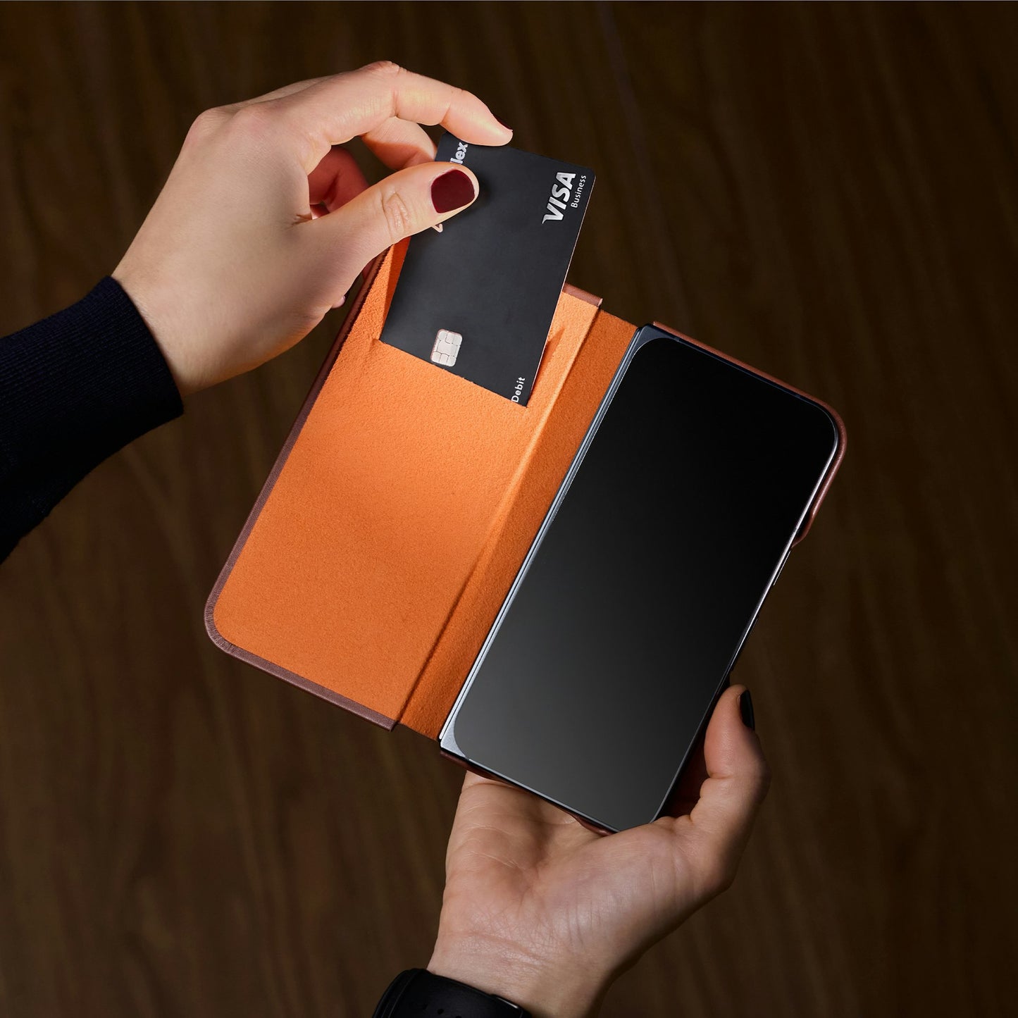 Leather Pixel Folio - US 8887